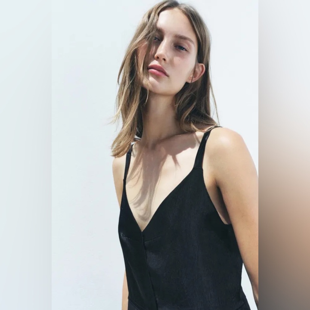 ZARA ~  Satin slip dress ZW COLLECTION - Picture 10 of 12